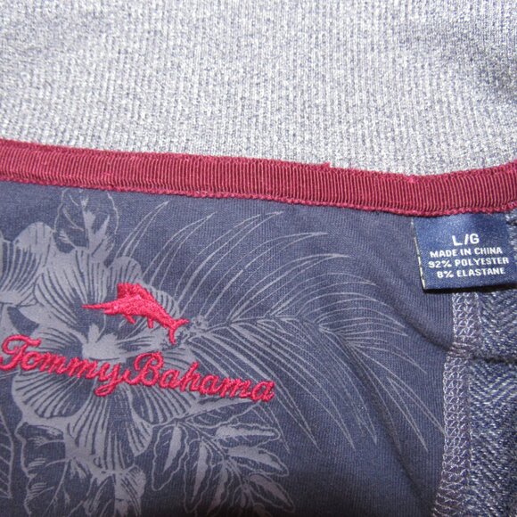 Tommy Bahama Blue Island Pro-Formance Half-Zip Pullover Sweatshirt Men's L - Picture 8 of 8